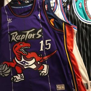 Lot of 5 Throwback Jerseys ALL SIZE XL.